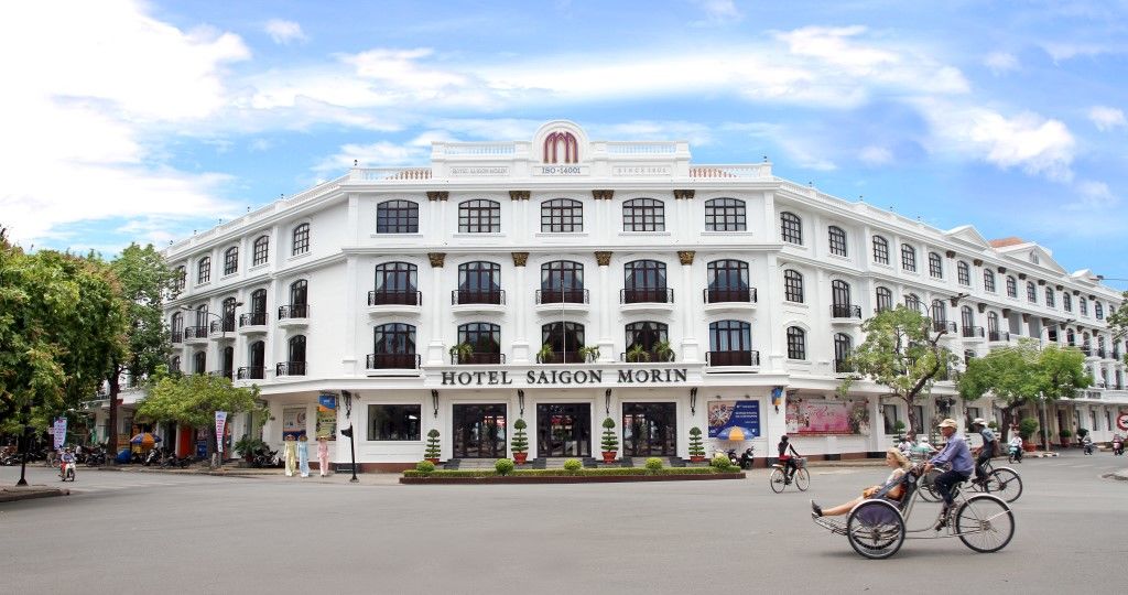 Saigon Morin Hotel Hue Exterior foto